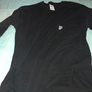 Long sleeve pink shirt